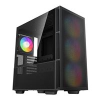 DeepCool CH560 Airflow Tempered Glass ATX Mid-Tower Computer Case - Black