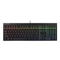 Cherry MX 2.0S Wired Gaming Keyboard with RGB Lighting MX Blue (Black - MX Blue Switch)
