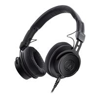 Audio-Technica ATH-M60x On-Ear Professional Monitor Headphones - Black