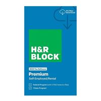 Block Financial Software H&R Block Premium 2023