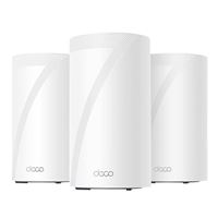 TP-LINK Deco - BE16000 WiFi7 Quad-Band Whole Home Mesh Whole Home Wireless System - 3 Pack