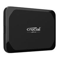 Crucial X9 4TB Portable SSD USB 3.2 Gen 2 Solid State Drive - Black
