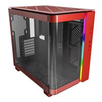Montech KING 95 Tempered Glass ATX Mid-Tower Computer Case - Red