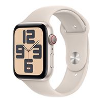 Apple Watch SE GPS 44mm Aluminum Case with Sport Band - Starlight