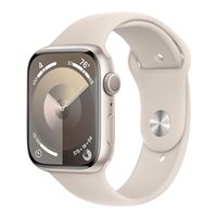 Apple Watch Series 9 45mm Aluminum Case (Starlight)