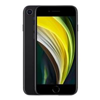 Apple iPhone SE 2nd Gen Unlocked 4G LTE - Black (Renewed) Smartphone