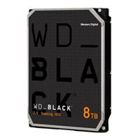 WD BLACK Gaming 8TB 7200 RPM SATA III 6Gb/s 3.5&quot; Internal Hard CMR Drive