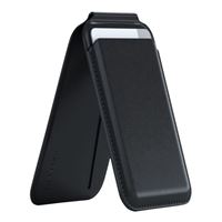 Satechi Vegan-Leather Magnetic Wallet Stand - Black