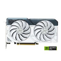 ASUS NVIDIA GeForce RTX 4060 Ti Dual White Edition Overclocked Dual Fan 8GB GDDR6 PCIe 4.0 Graphics Card