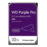 WD Purple 22TB 7200 RPM SATA III 6Gb/s 3.5&quot; Internal NAS CMR Hard Drive