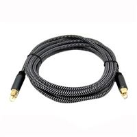 PPA Toslink Digital Optical Audio Cable Braided - 10ft