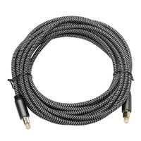 PPA Toslink Digital Optical Audio Cable Braided - 15ft