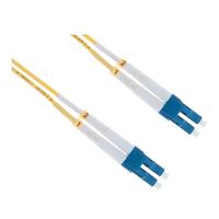 PPA LC Male to LC Male Single mode Fiber Duplex Patch Cable 6.6 ft. - Yellow