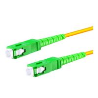 PPA Single-mode SIMPLEX (9/125) SC/APC to SC/APC Fiber Optic Cable - 1 Meter