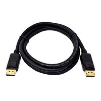 PPA DisplayPort to DisplayPort 4K M-M Cable Molding Latch Gold Plated - 6 ft