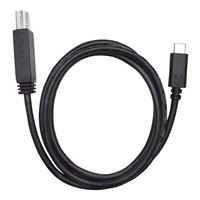 PPA USB Type-C to Type-B 3.1 Gen 2 (Black) - 3.2ft