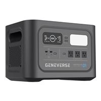 GENEVERSE HomePower TWO PRO Back-up Battery Solar Generator Push Start  2400Wh 70-GVUS-HP2P01 - The Home Depot