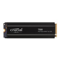 Crucial T500 1TB TLC NAND PCIe Gen 4 x4 NVMe M.2 Internal SSD w/ Heatsink