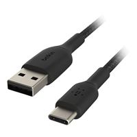 Belkin Braided UBS-A to USB-C Cable 3 ft. Black