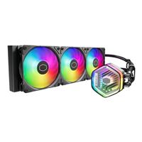 Cooler Master MasterLiquid 360 Atmos ARGB 360mm All in One Liquid CPU Cooling Kit - Black