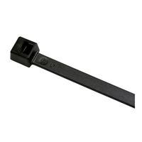 Cable Ties Unlimited 4&quot; 18lb UV Cable Ties 100/bag - Black