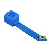 Cable Ties Unlimited 4&quot; 18lb Cable Ties 100/bag - Blue