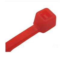 Cable Ties Unlimited 4&quot; 18lb Cable Ties 100/bag - Red