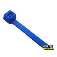 Cable Ties Unlimited 6&quot; 40lb Cable Ties 100/bag - Blue