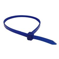 Cable Ties Unlimited 8&quot; 50lb Cable Ties 100/bag - Fluorescent Blue