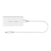 j5create 185W GaN PD 3.1 USB Type-C 3-Port Charger