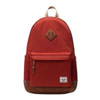 Herschel Supply Company Heritage Backpack - Red Ochre/Tan/White Stitch