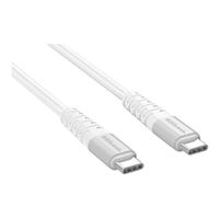 EZQuest Inc. DuraGuard USB Type-C to USB Type-C Charge and Sync Cable 3.94 ft. (1.20 m) - White