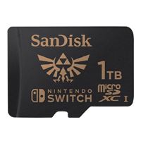 SanDisk 1TB Nintendo microSDXC Class 10 / UHS-1 Flash Memory Card with Adapter