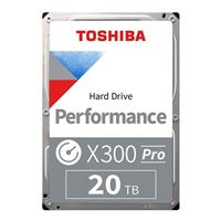 Toshiba X300 PRO Performance 20TB 7200 RPM SATA III 6Gb/s 3.5&quot; Internal Desktop CMR Hard Drive
