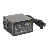 PowerSpec CW 650 Watt 80 Plus Gold ATX Semi-Modular Power Supply