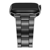  Fullmosa Metal Band with Case for iWatch Series 38,40,41mm Black