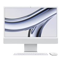 Apple iMac MQRJ3LL/A 24&quot; (Late 2023) All-in-One Desktop Computer - Silver