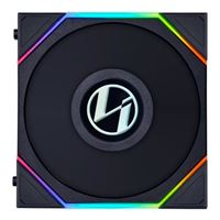 Lian Li TL LCD Reverse Fluid Dynamic Bearing 120mm Case Fan - Black
