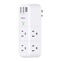  Mifaso Wall Surge Protector With Rotating Plug