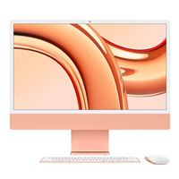 Apple iMac MQRX3LL/A 24&quot; (Late 2023) All-in-One Desktop Computer - Orange
