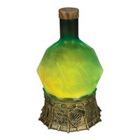 Accessory Power ENHANCE Gaming Sorcerer's Potion Light with Swirling Mystical Brew - Potion Bottle Mood Light Prop for Tabletop Game Immersion, Playroom, Desk Decor - Soft Glowing Whirling Potion (Green Elixir)