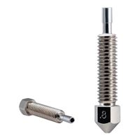 Micro Swiss Brass Plated Wear Resistant Nozzle (0.8mm)
