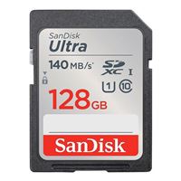 SanDisk 128GB Ultra SDXC Class 10 / U1 Flash Memory Card