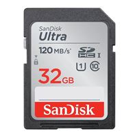 SanDisk 32GB Ultra SDXC Class 10 / U1 Flash Memory Card