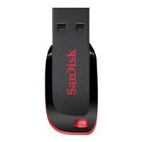 SanDisk 128GB Cruzer Blade SuperSpeed+ USB 2.0 Flash Drive - Black