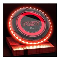  TOSY LED Flying Disc (Red)