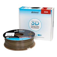 Inland 1.75mm ASA 3D Printer Filament 1.0 kg (2.2 lbs.) Cardboard Spool - Olive Brown