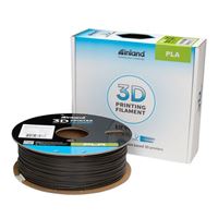 Inland 1.75mm PLA 3D Printer Filament 1kg (2.2 lbs) Cardboard Spool - Dark Gray Green