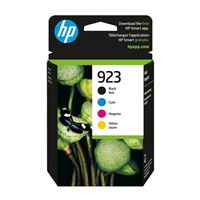 HP 923 Cyan/Magenta/Yellow/Black Original Ink Cartridge 4-Pack