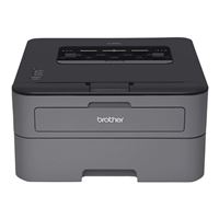 Brother HL-L2400D Compact Monochrome Laser Printer, Duplex, USB-Connected, Clear, Sharp Black & White Printing